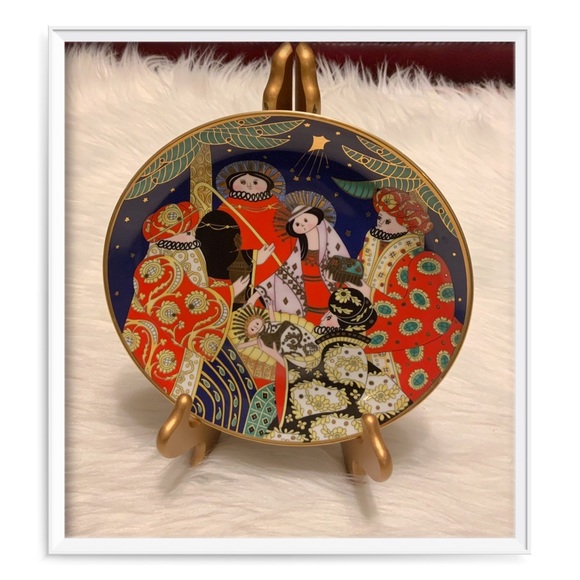 Franklin Mint Accents House Of Faberge The Nativity Plate Poshmark